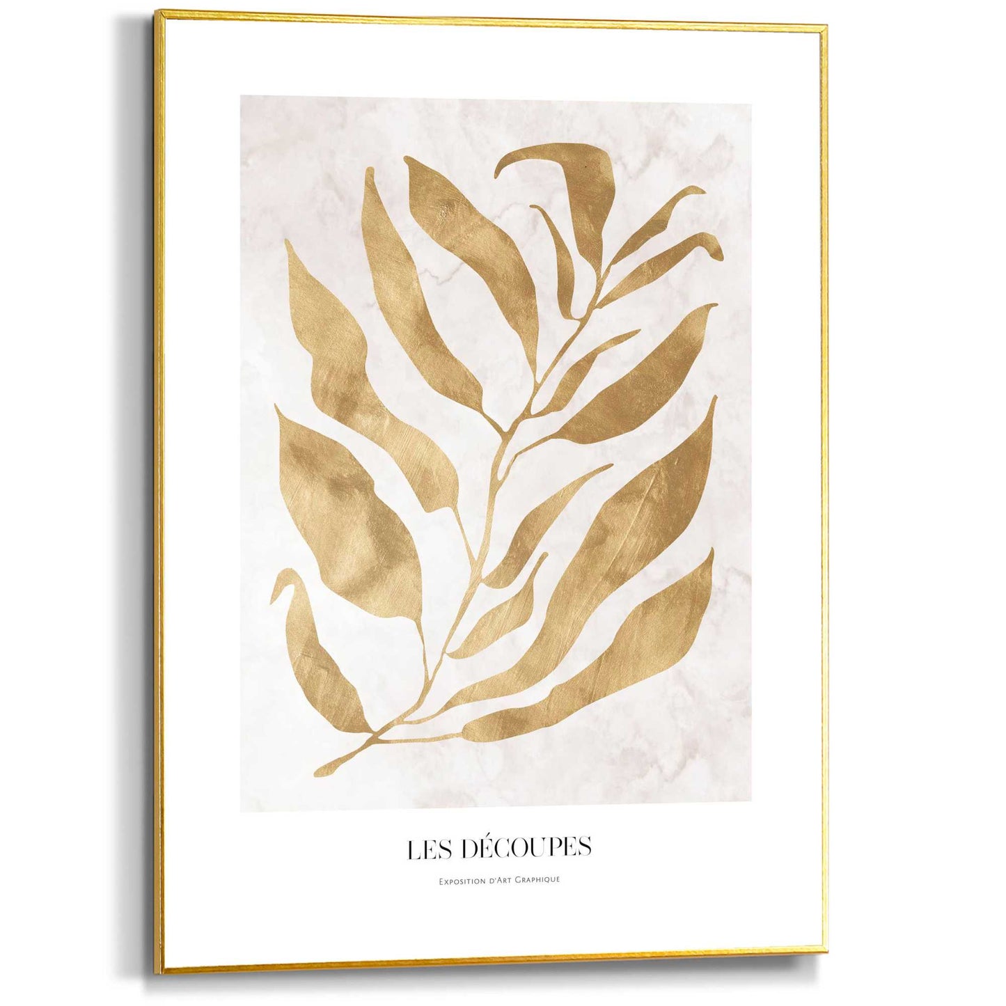 Framed in Gold Golden Fauna 70x50