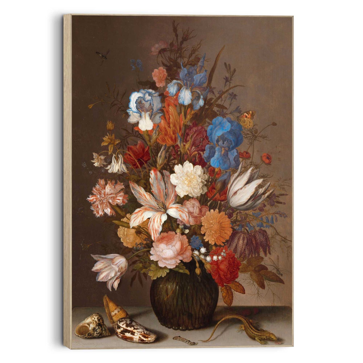 Framed Picture Balthasar van der Ast - stilllife 90x60