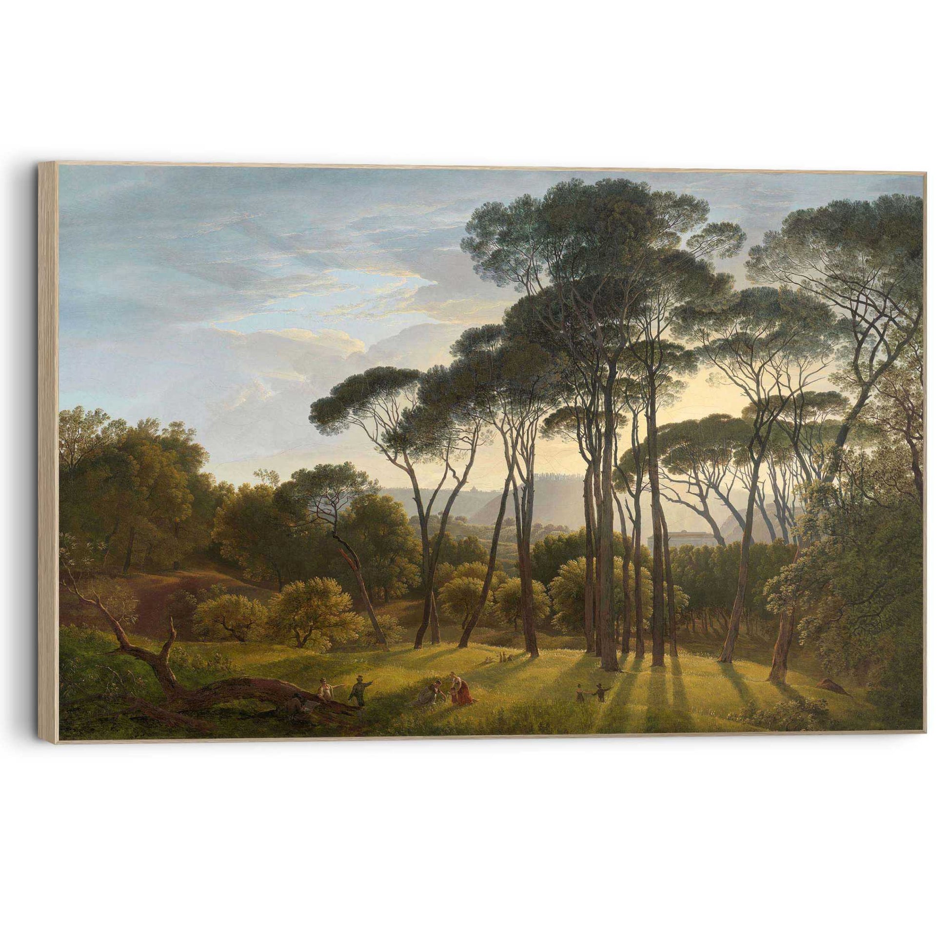 Framed Picture Hendrik Voogd - Italian landscape 1807 60x90