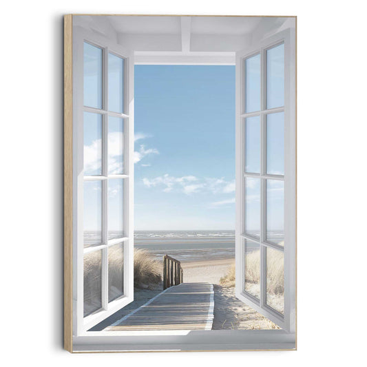 Framed Picture Northsea View 90x60