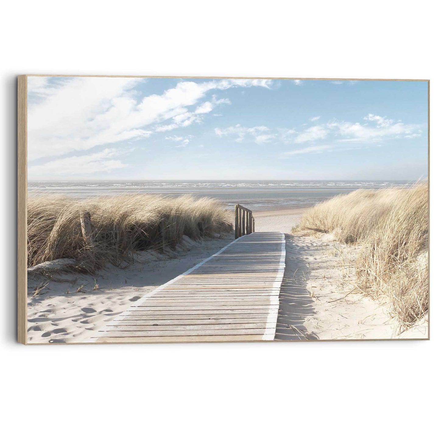 Framed Picture Path to Beach 60x90