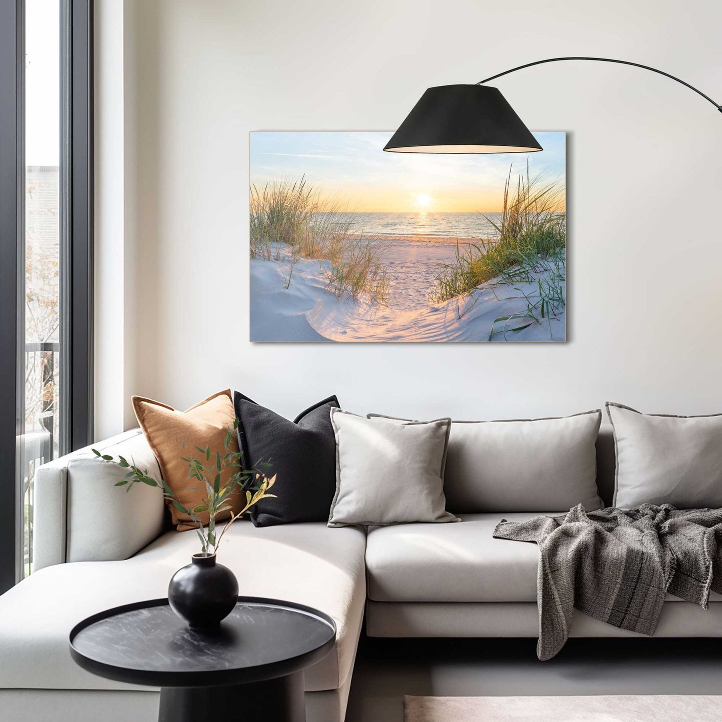 Framed Picture Evening Dunes 60x90