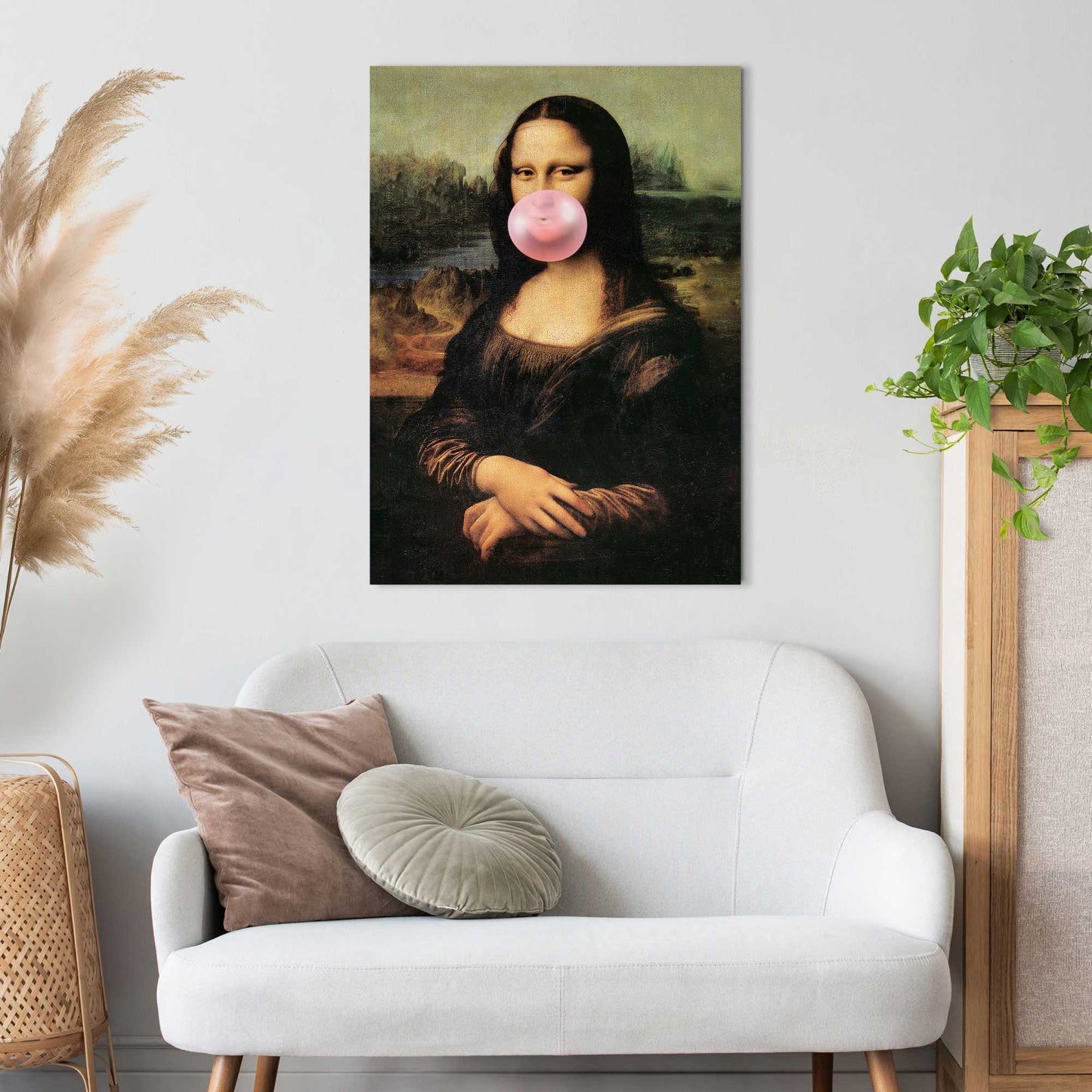 Canvas Mona Lisa - gum 70x50