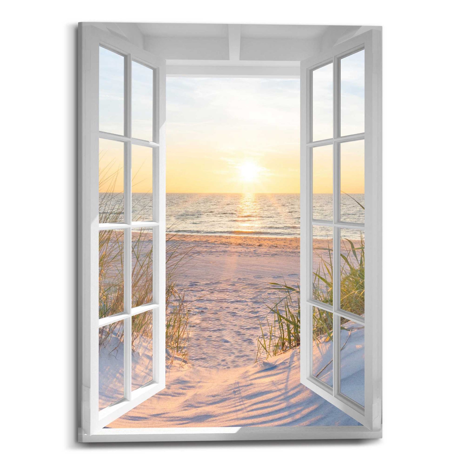 Canvas Golden Window 70x50