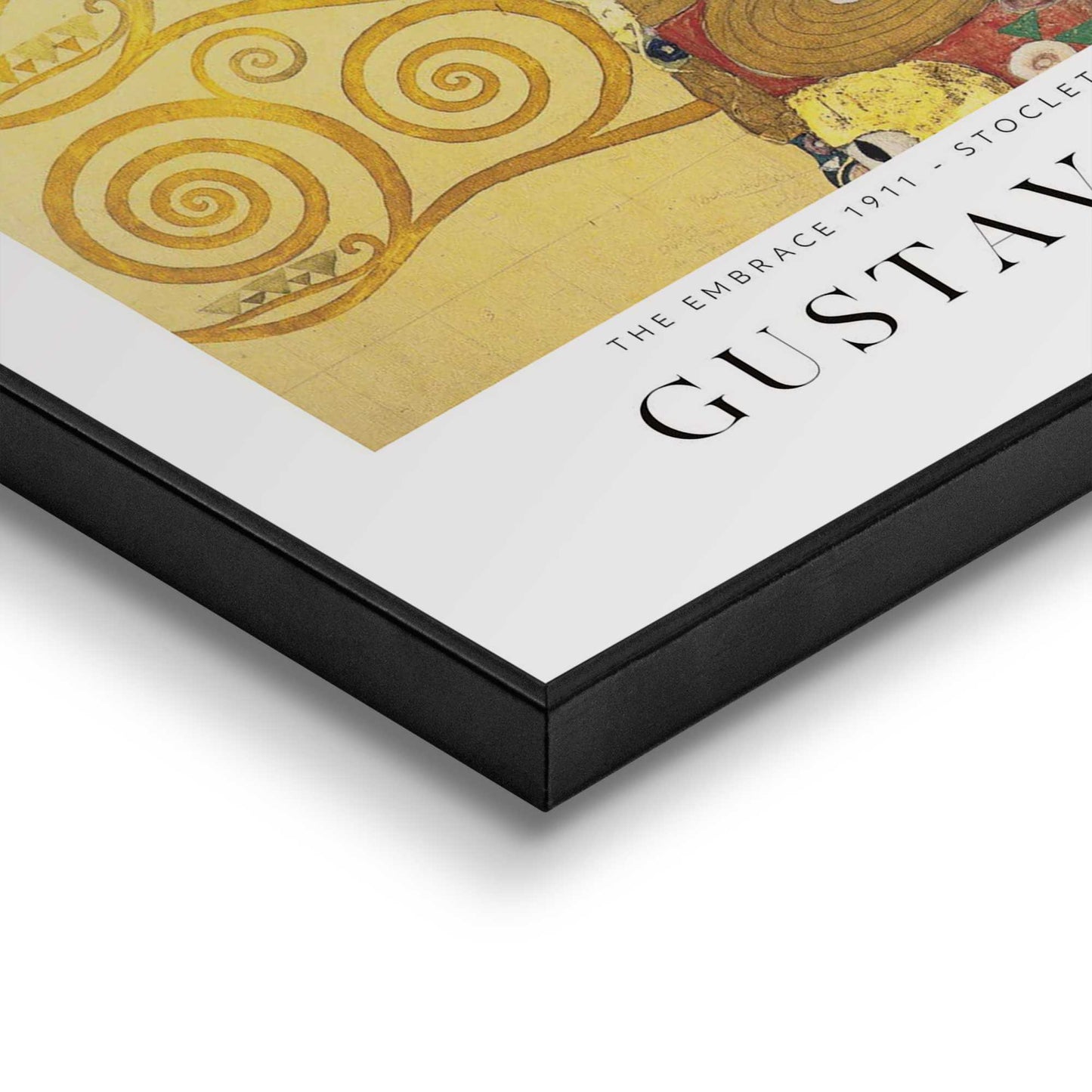 Framed in Black Gustav Klimt Set 40x30