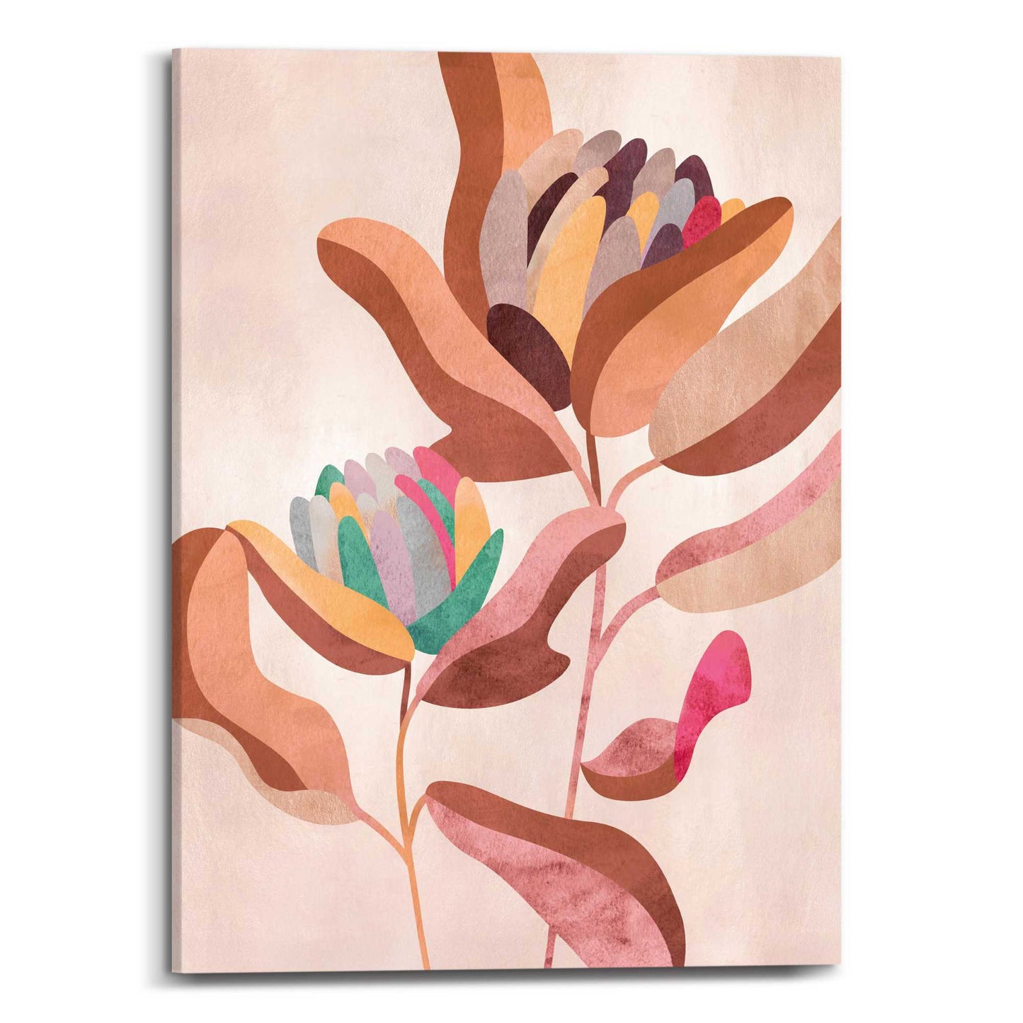 Canvas Floral Terra 70x50