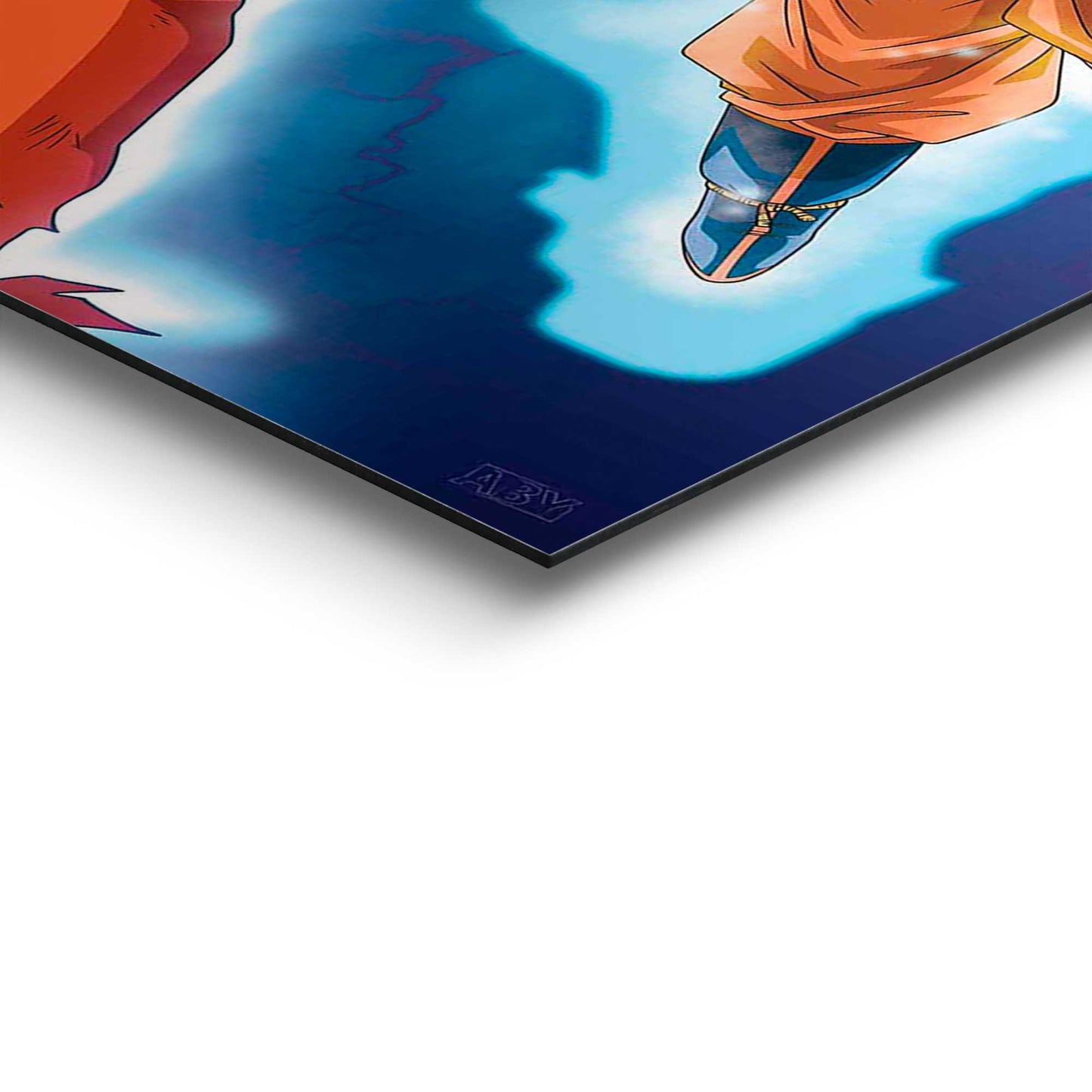 Painting Dragon Ball - Goku's transformations 90x60