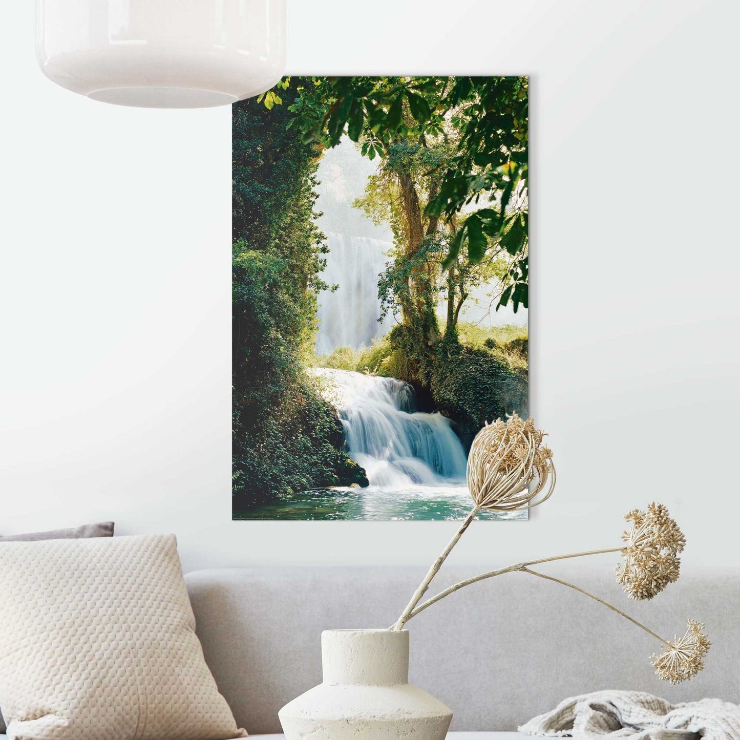 Painting Waterfalls - zaragoza 90x60
