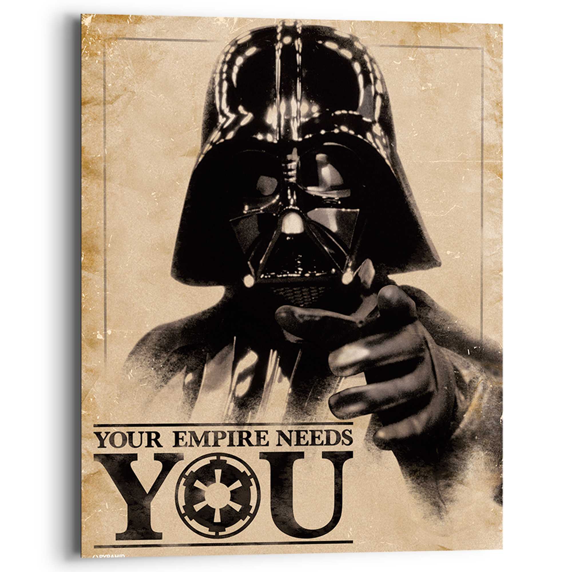 Star Wars - Your Empire newest Needs You - Mounted & Framed Licensed Print