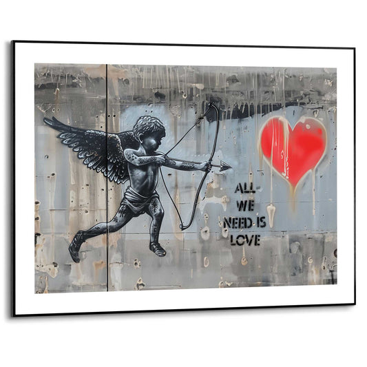 Framed in Black Cupido 50x70