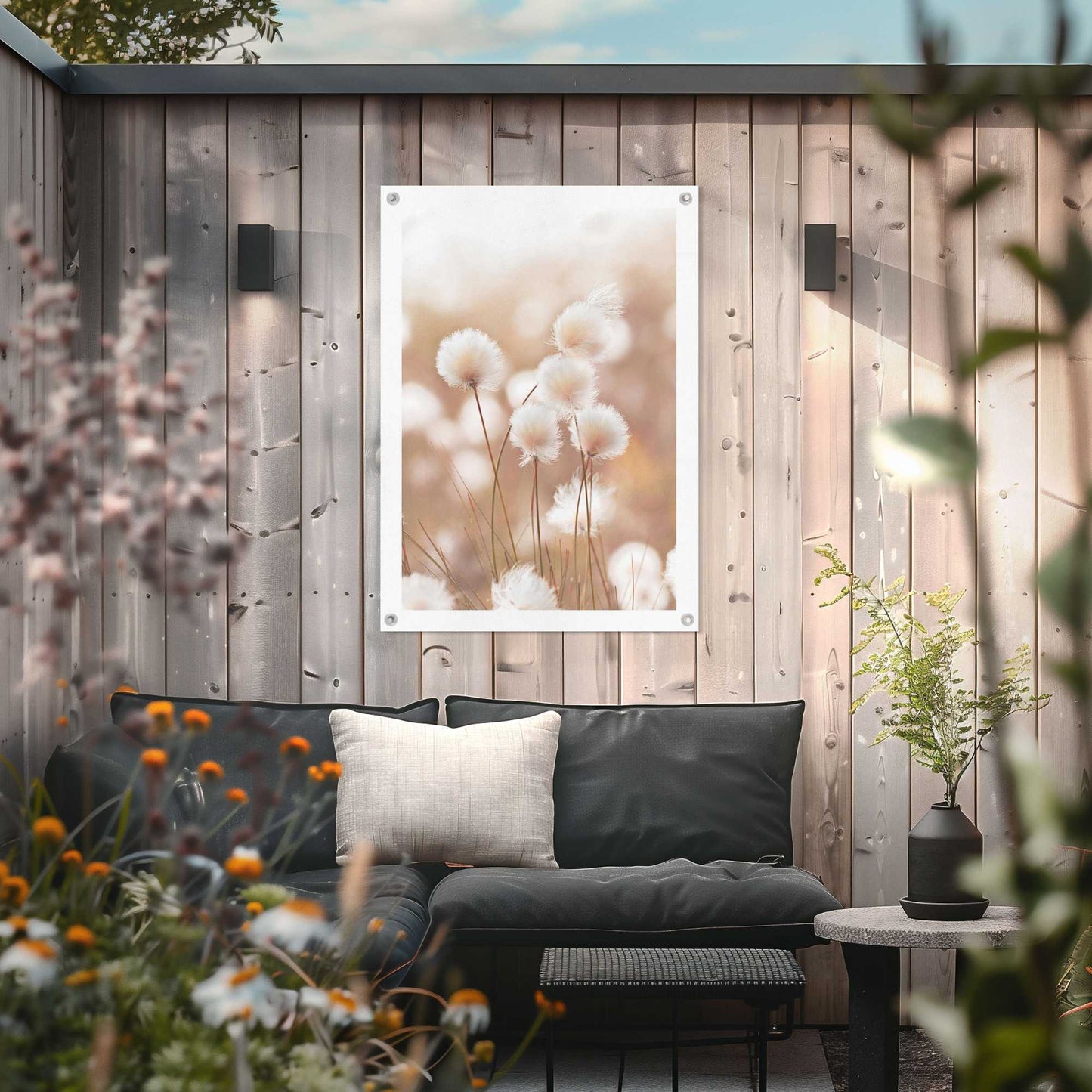 Outdoor Art Field of Cotton 70x50