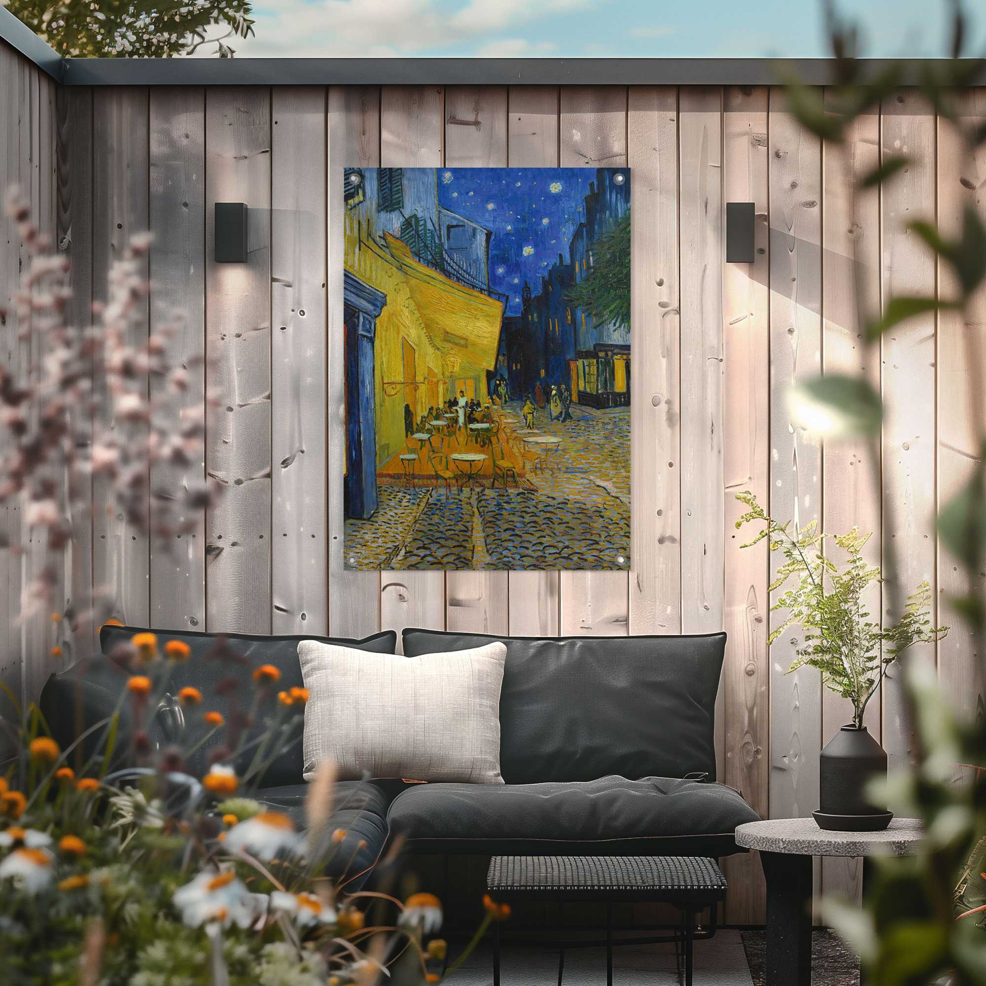 Outdoor Art Van Gogh cafe de nuit 70x50