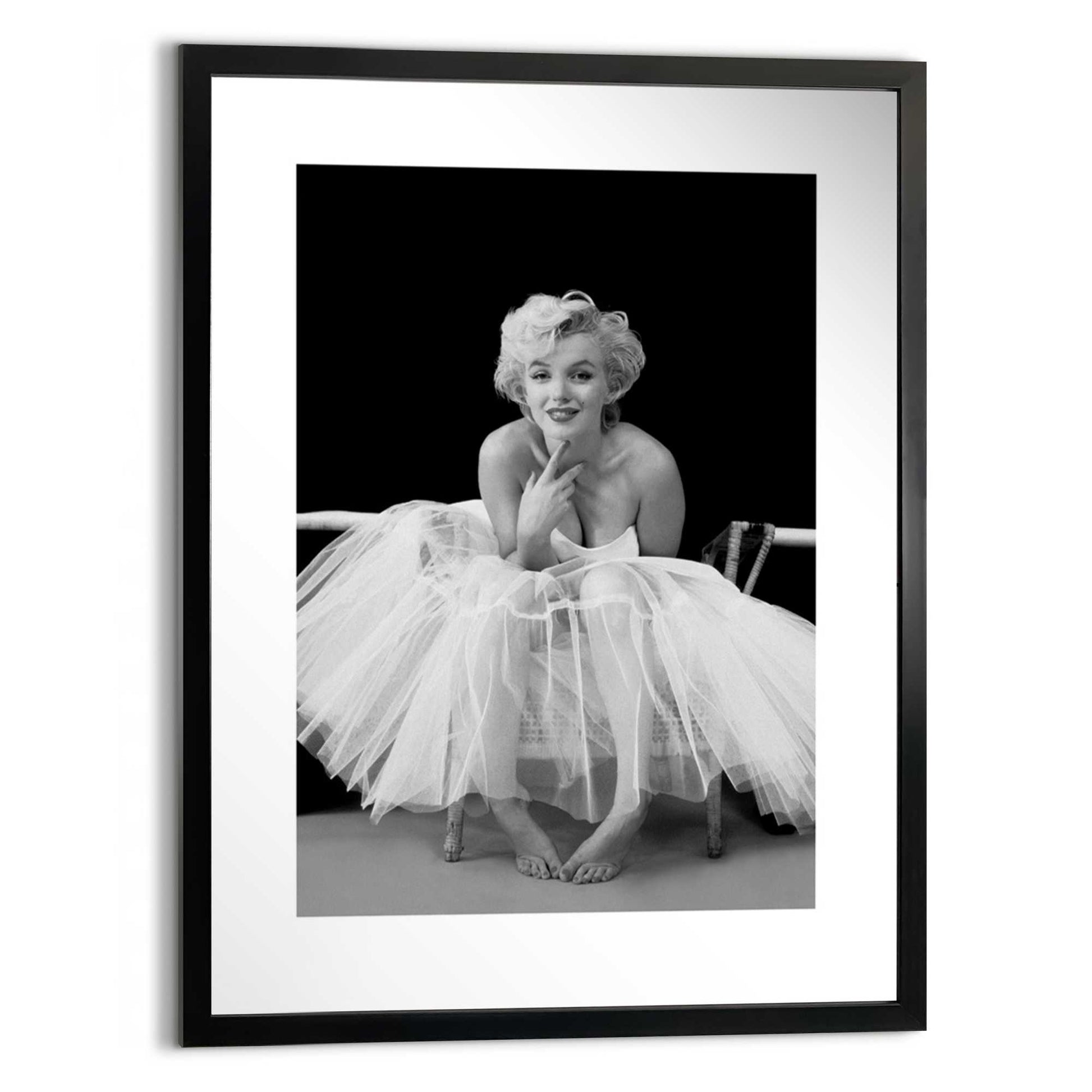 Iconic print in Frame Marilyn Monroe - ballerina 80x60