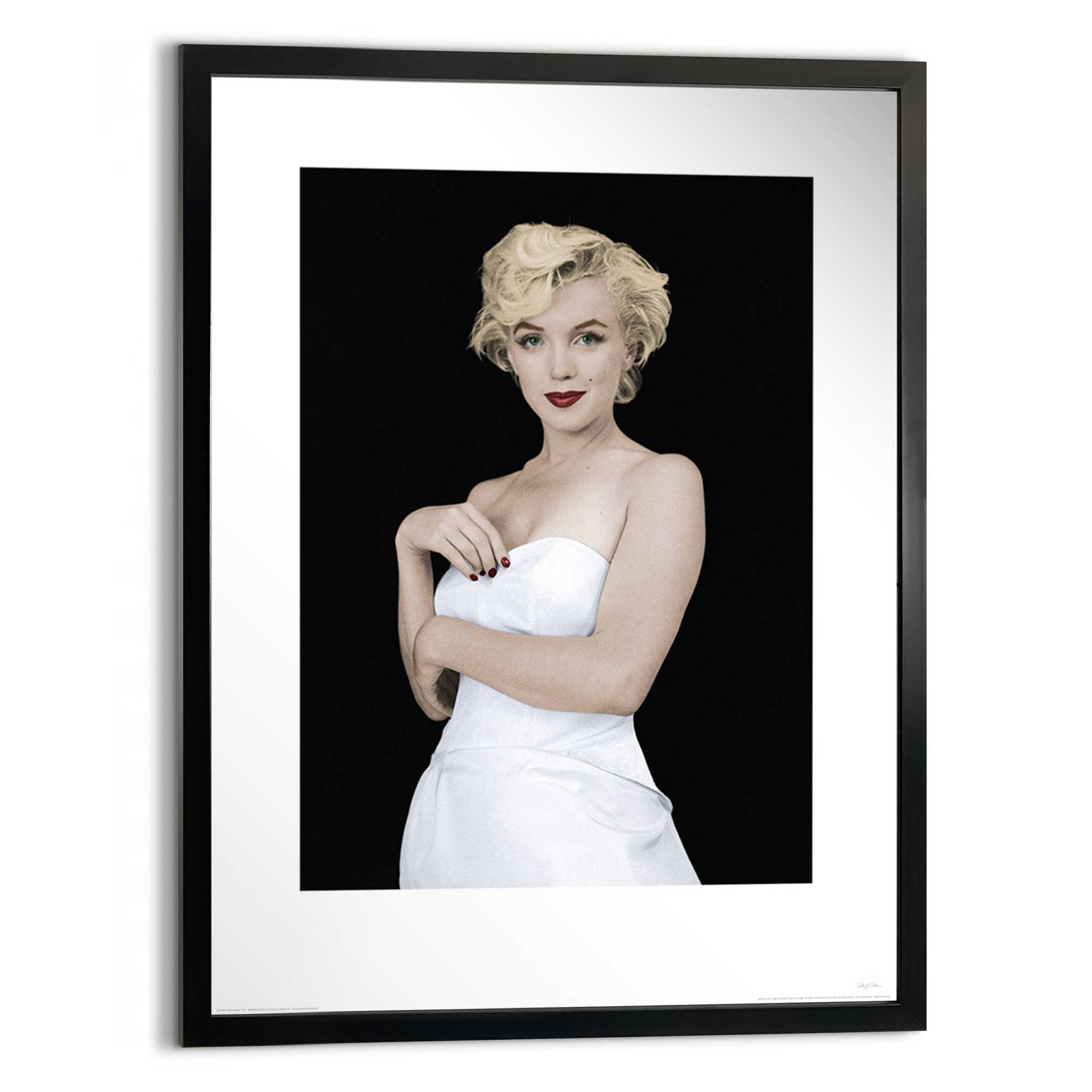 Iconic print in Frame Marilyn Monroe - pose 80x60