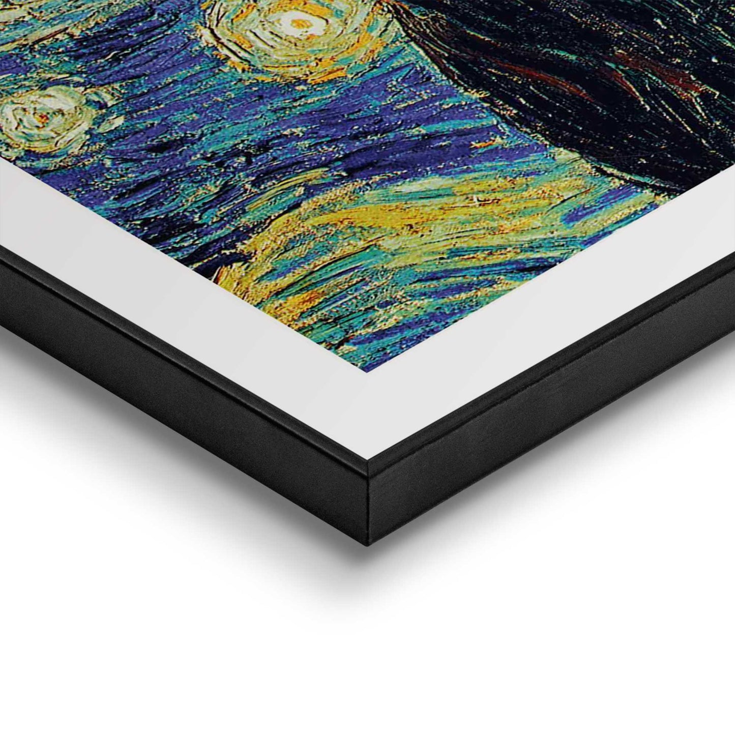 Framed in Wood Van Gogh - the starry night 40x30