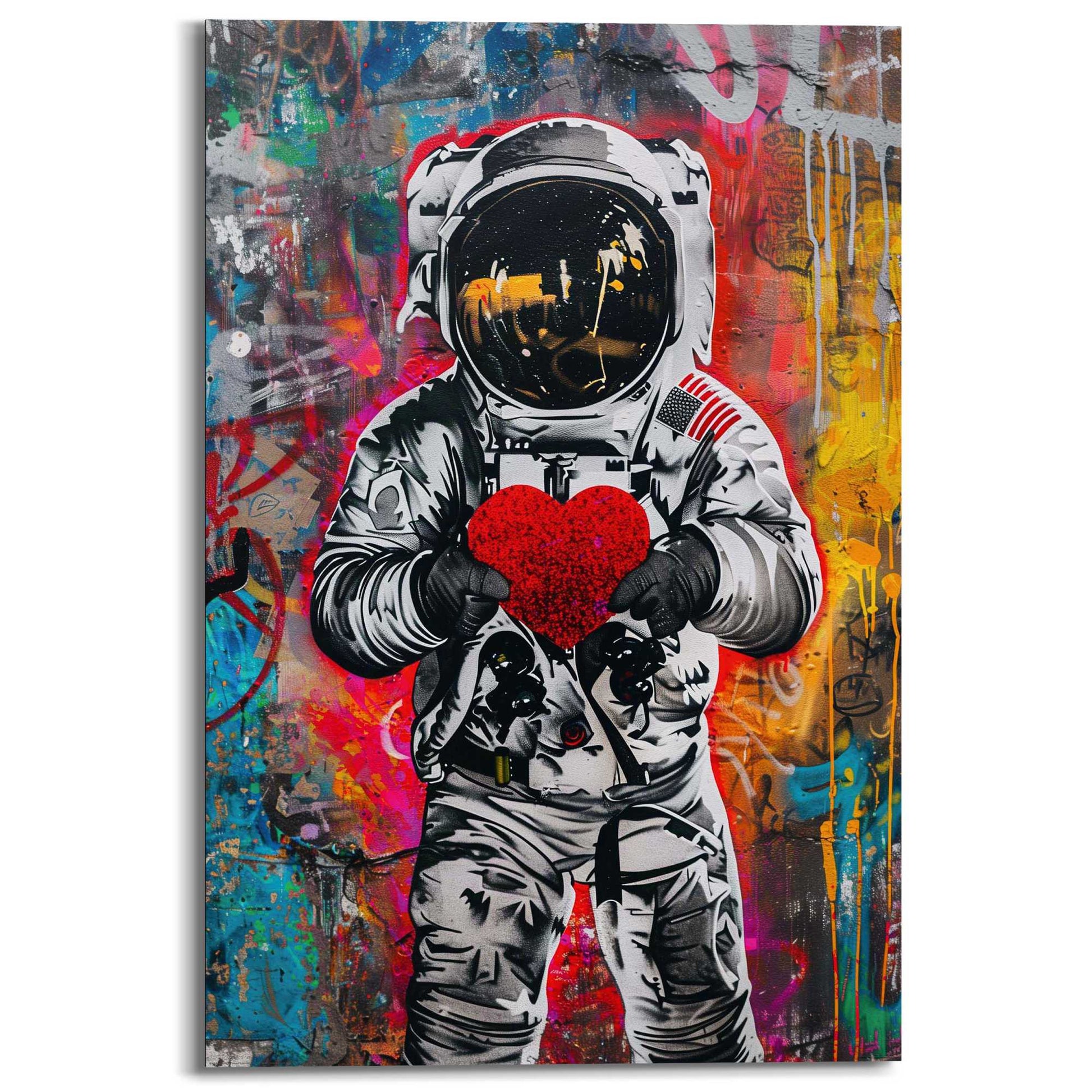 Painting Astro Graffiti 90x60