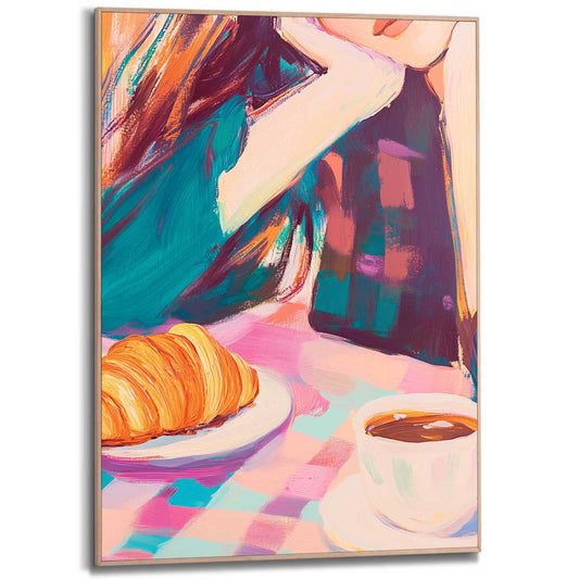 Framed Poster Breakfast Dreaming 70x50