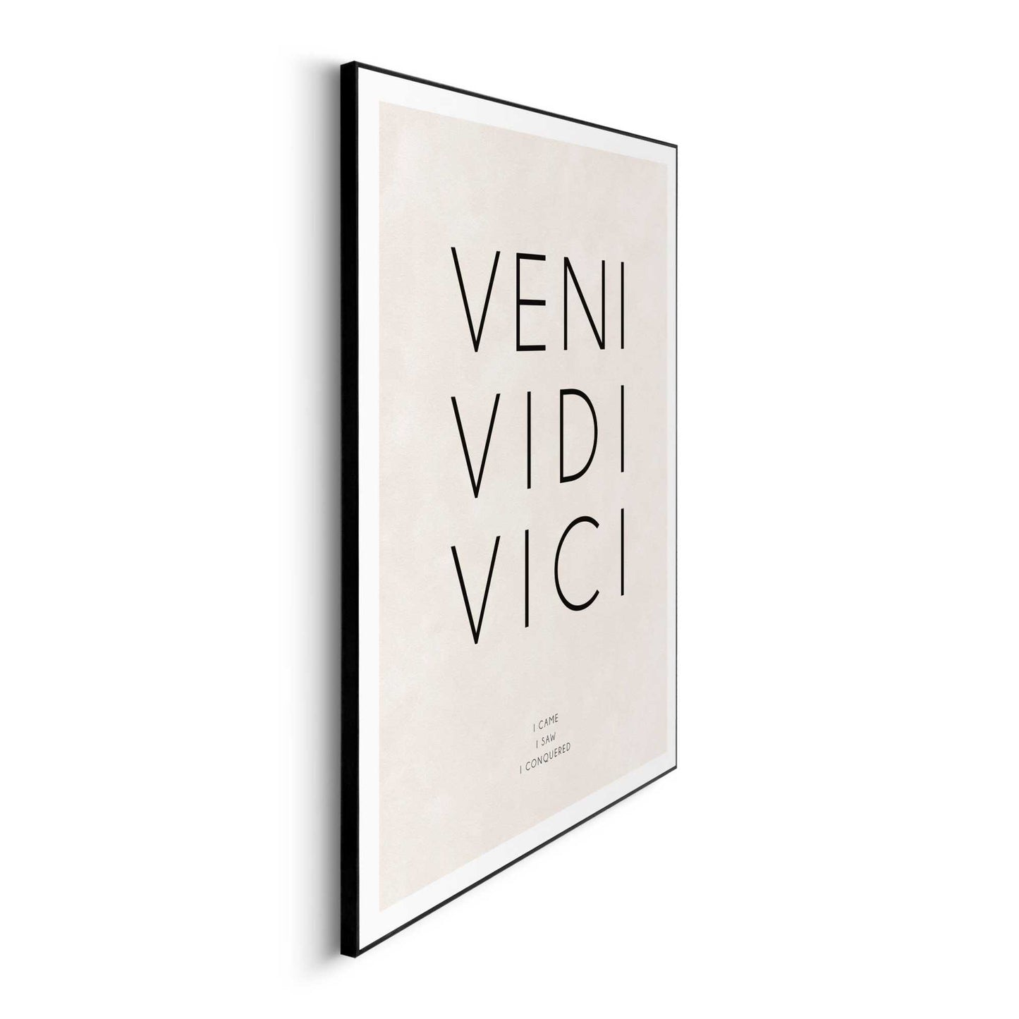 Canvas Veni Vidi Vici 70x50