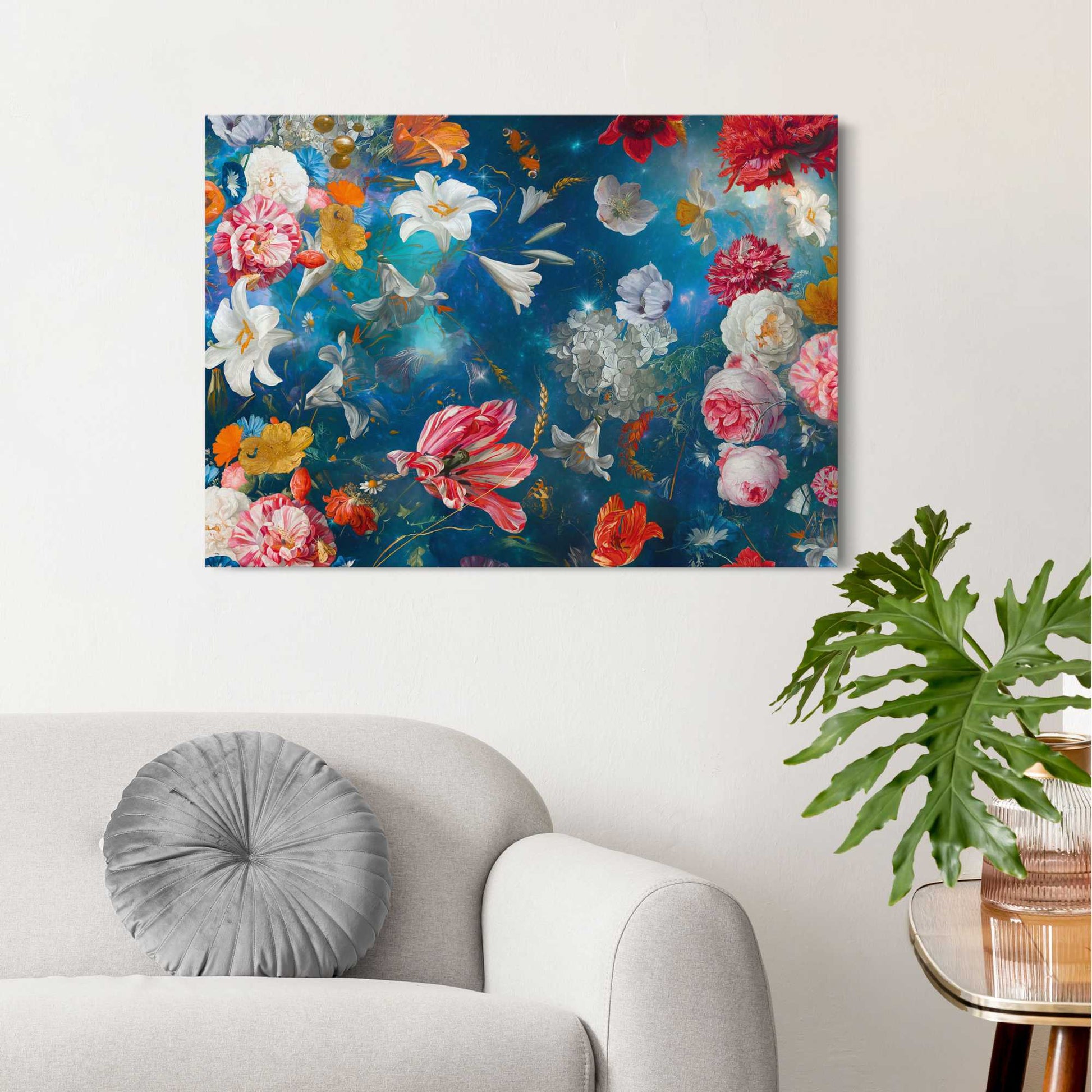 Canvas Space Flowers