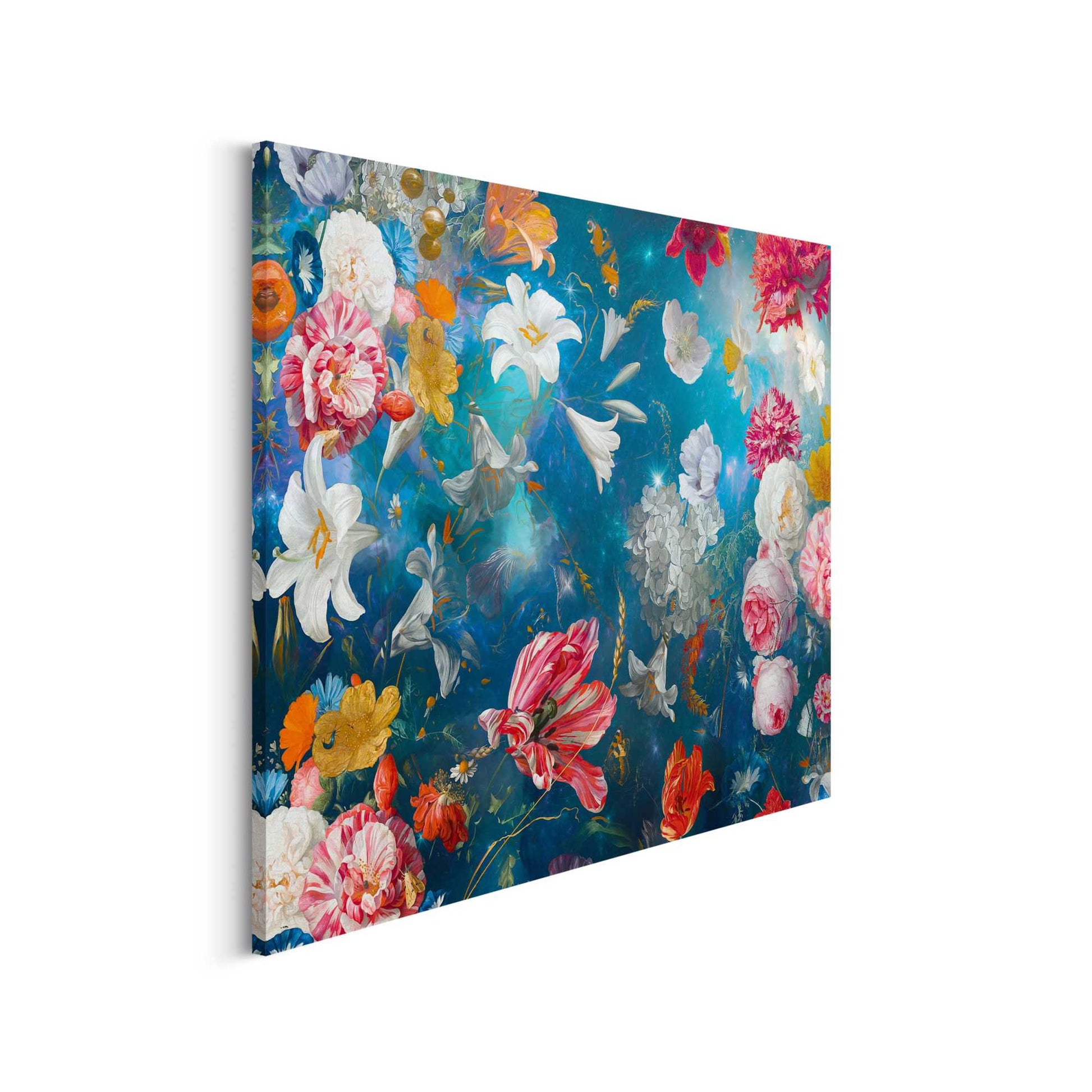 Canvas Space Flowers