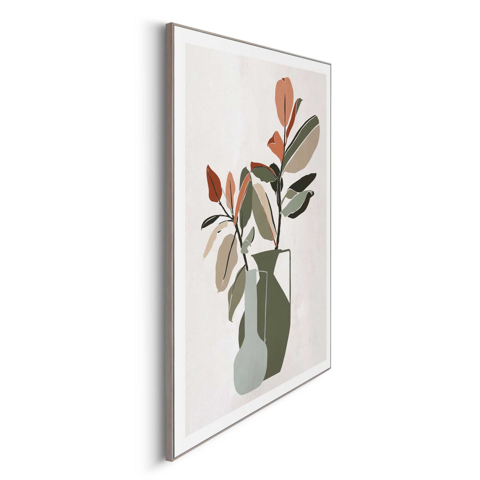 Framed in Wood Botanical Graphics