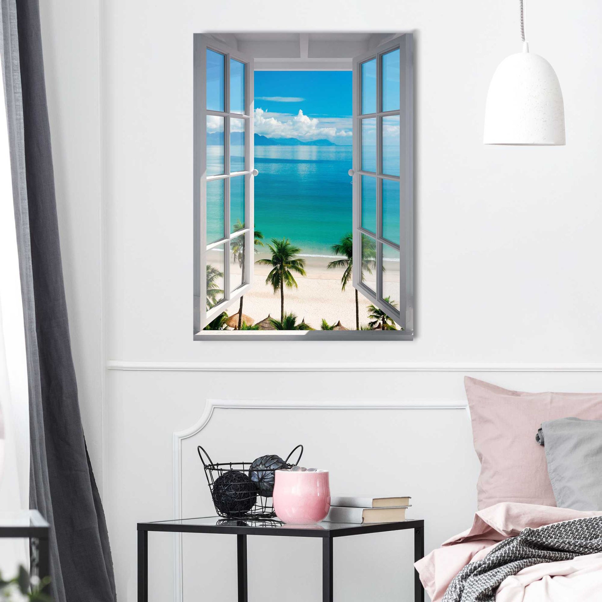 Canvas Beach Window